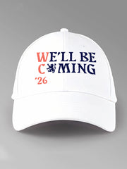 Unisex UK Football Lover Scotland We'll Be Coming 2026 Printed Hat