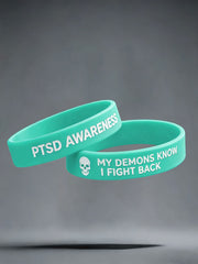 PTSD Awareness Veteran Printed Bracelet