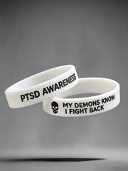 PTSD Awareness Veteran Printed Bracelet