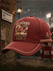 Unisex North London 22 Red Reborn Champion Football Lover Printed Hat
