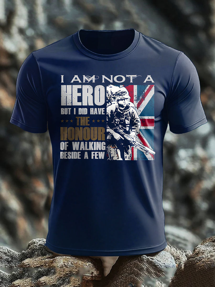 Men's British Veteran short sleeves t-shirt-1