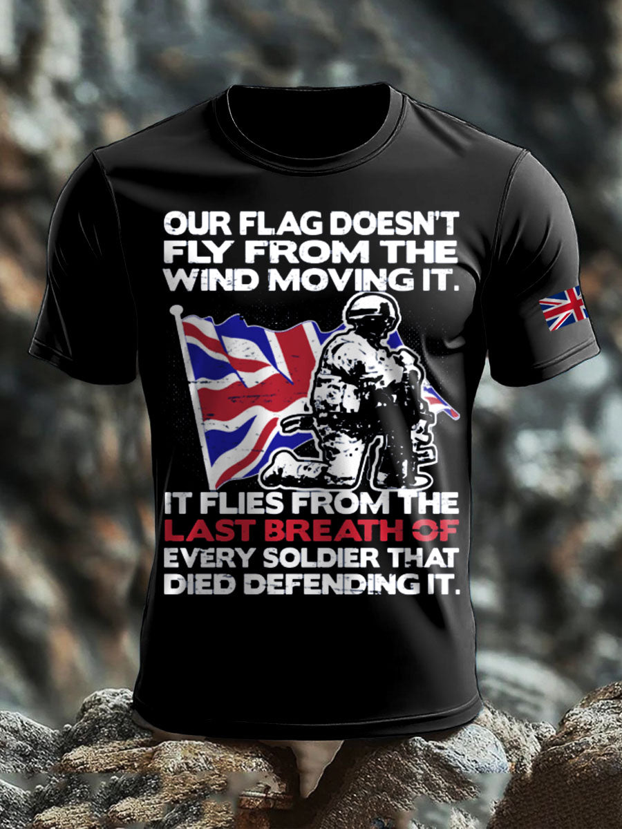 Men's British Veteran short sleeves t-shirt