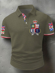 Men's UK Scotland England Northern Ireland Wales Flag Art Printed Casual Tops-5