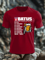 Men's British Veteran imitation cotton short-sleeved T-shirt-4