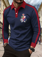 Men's UK Scotland England Northern Ireland Wales Flag Art Printed Casual Tops