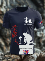 Men's British Veteran short sleeves t-shirt-5