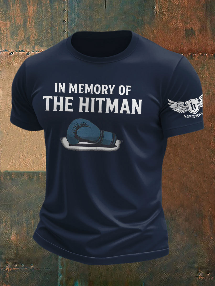 Men's Hitman Boxing Lover Printed T-shirt-1