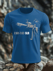 Men's British Veteran imitation cotton short-sleeved T-shirt-3