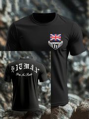 Men's Boxing Lover Rip Hitman Legend Printed T-Shirt-2