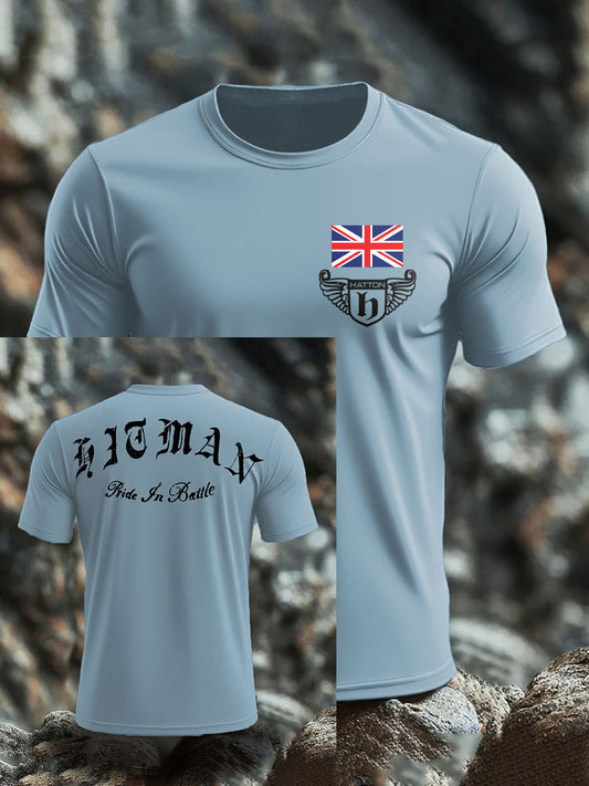 Men's Boxing Lover Rip Hitman Legend Printed T-Shirt