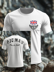 Men's Boxing Lover Rip Hitman Legend Printed T-Shirt-1