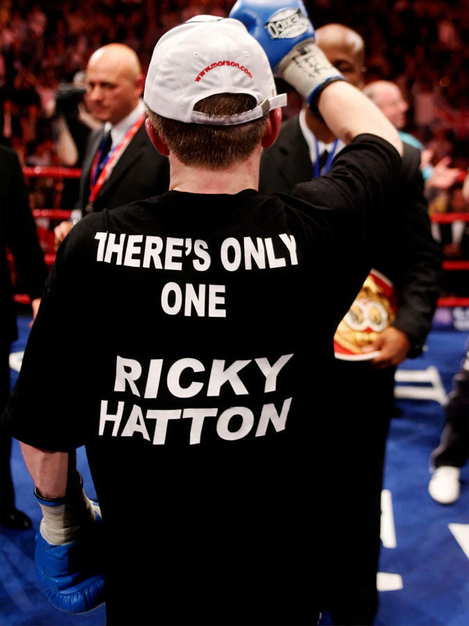 Men's Boxing Lover Rip Hitman Legend Printed T-Shirt-3