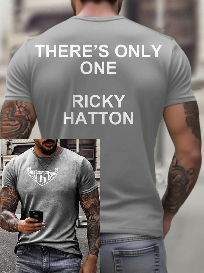 Men's Boxing Lover Rip Hitman Legend Printed T-Shirt-4