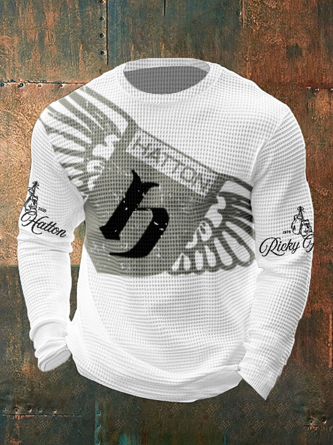 Men's Boxing Lover Rip Hitman Legend Printed T-Shirt-2