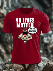 Men's British Veteran imitation cotton short-sleeved T-shirt-2