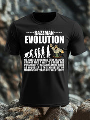 Men's British Veteran imitation cotton short-sleeved T-shirt