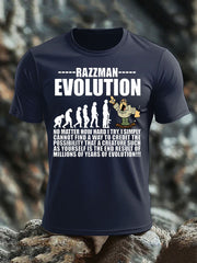 Men's British Veteran imitation cotton short-sleeved T-shirt-1