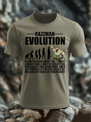 Men's British Veteran imitation cotton short-sleeved T-shirt-3