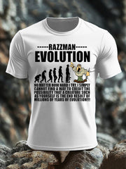 Men's British Veteran imitation cotton short-sleeved T-shirt-5