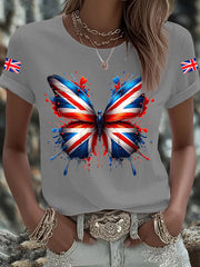 Men's UK Flag Printed T-shirt-4