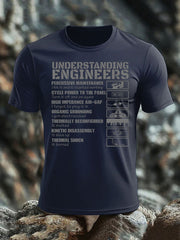 Men's British Veteran imitation cotton short-sleeved T-shirt-1