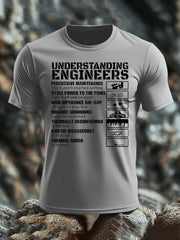 Men's British Veteran imitation cotton short-sleeved T-shirt-4