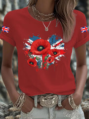 Men's UK Flag Printed T-shirt-2