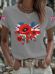 Men's UK Flag Printed T-shirt-4