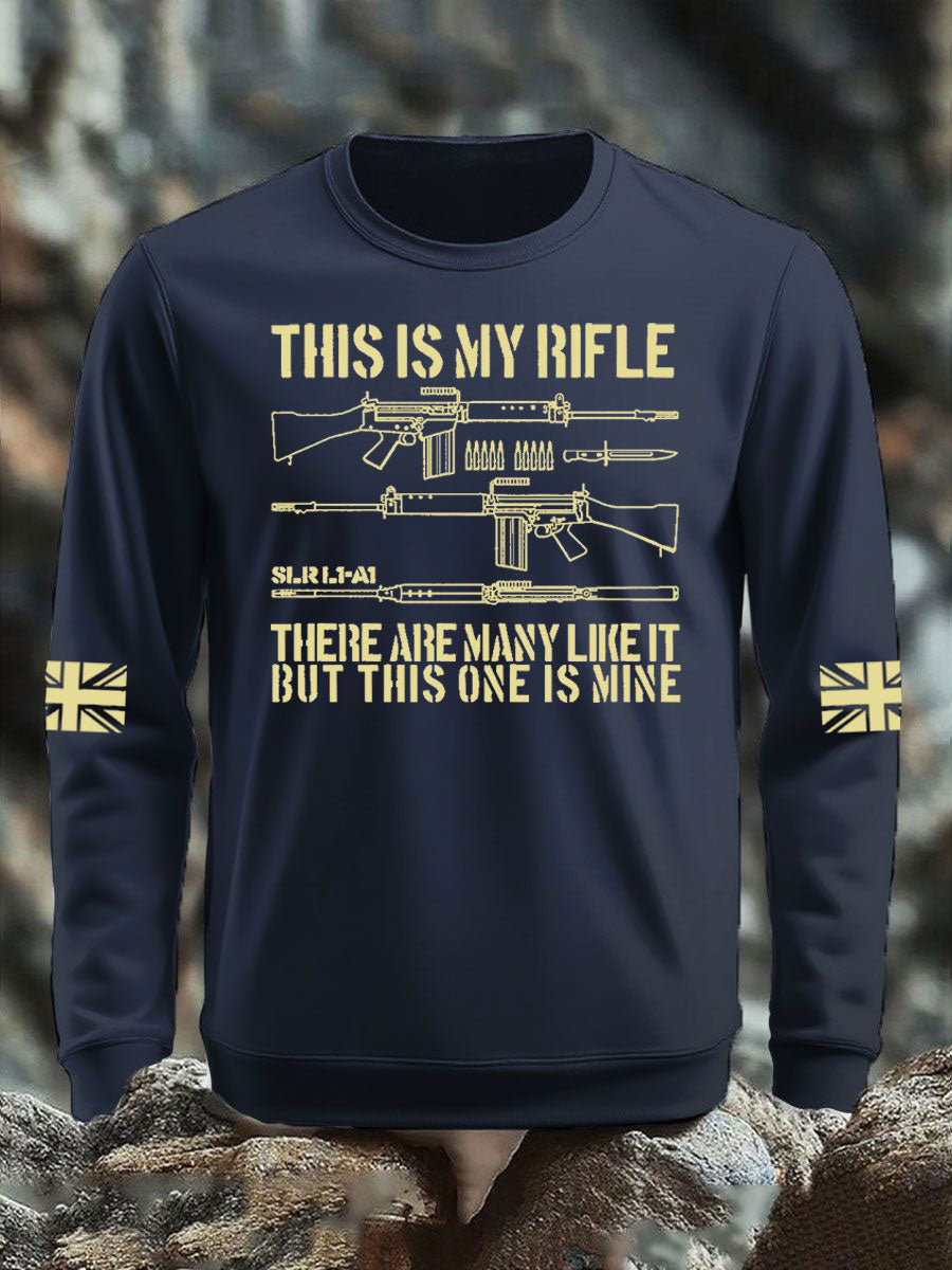 Men's British Veteran Printed sweater-1