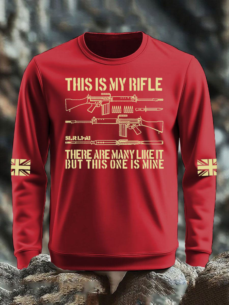 Men's British Veteran Printed sweater-3