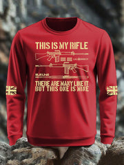 Men's British Veteran Printed sweater-3