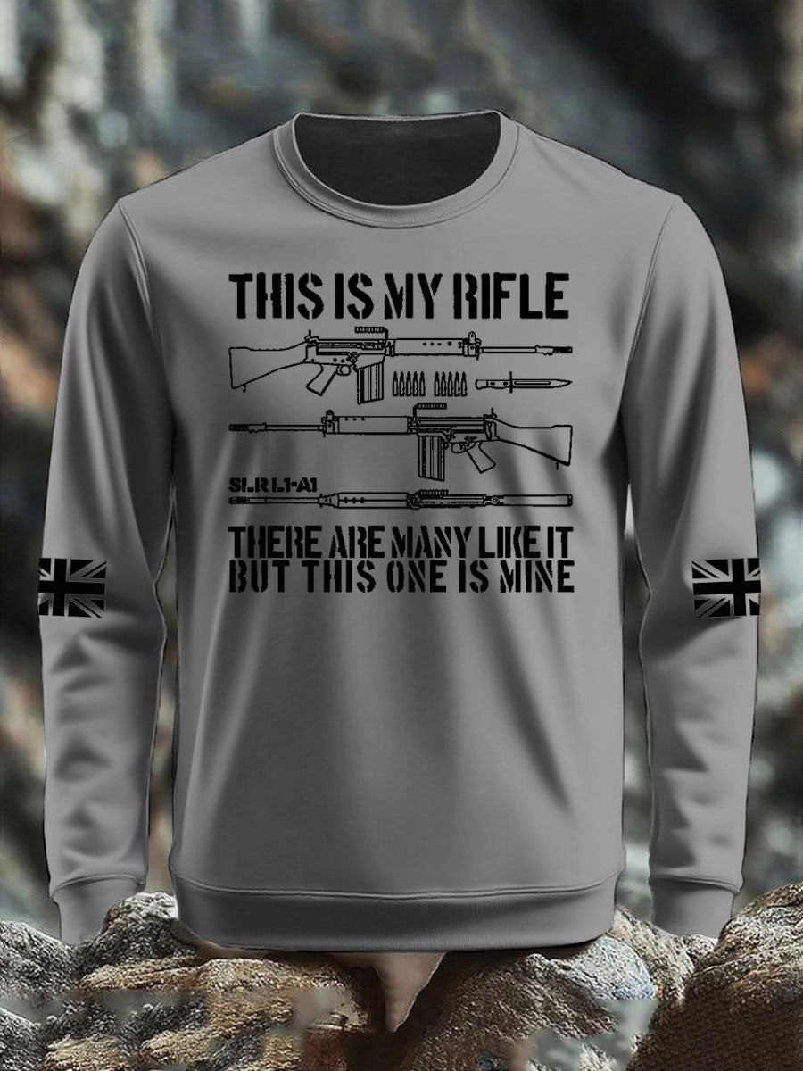 Men's British Veteran Printed sweater-4