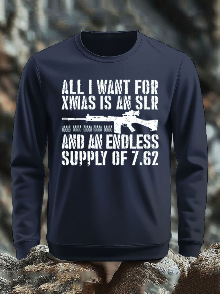 Men's British Veteran Printed sweater-1