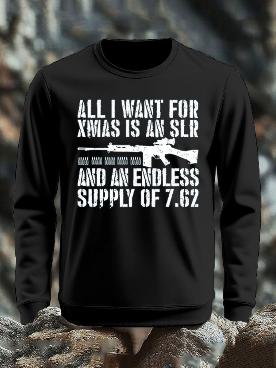 Men's British Veteran Printed sweater