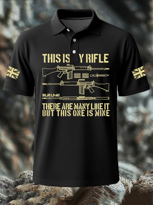 Men's British Veteran Printed polo shirt