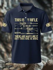 Men's British Veteran Printed polo shirt-1