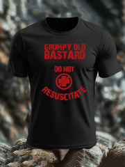 Men's British Veteran imitation cotton short-sleeved T-shirt