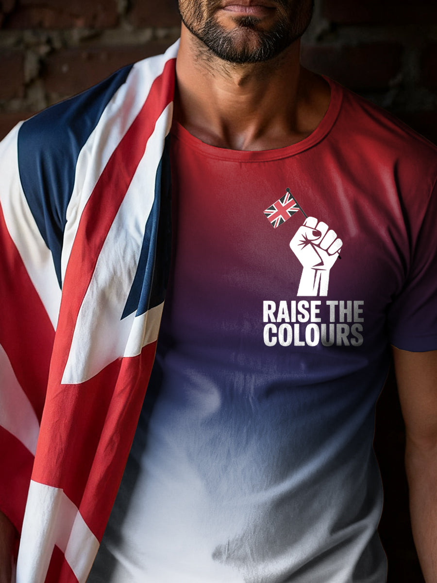 Men's Raise The Colours Print short sleeves t-shirt