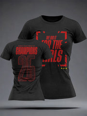 Women's England Rugby Lover Roses Printed T-Shirt-1