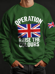 Men's Raise The Colours Print Crew Neck Sweatshirt-4