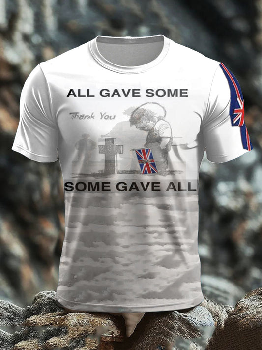 Men's British Veteran short sleeves t-shirt