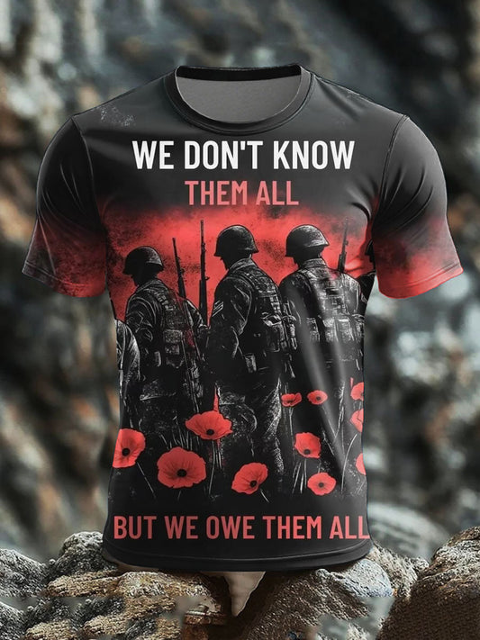 Men's British Veteran short sleeves t-shirt