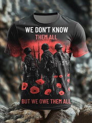 Men's British Veteran short sleeves t-shirt