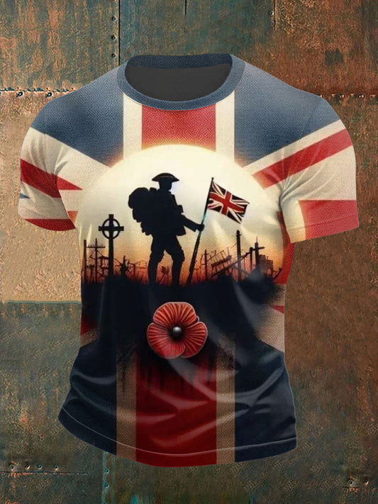 Men's British Veteran short sleeves t-shirt