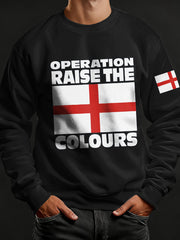 Men's Raise The Colours Print Crew Neck Sweatshirt-1