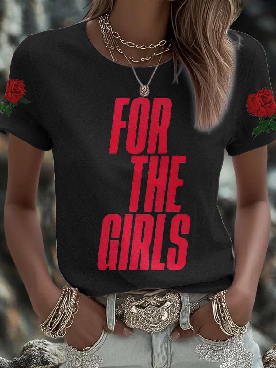 Women's England Rugby Lover Printed T-Shirt-1