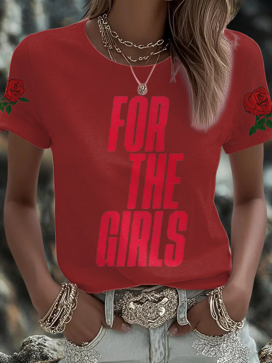 Women's England Rugby Lover Printed T-Shirt-2