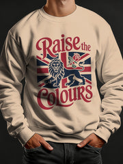 Men's Raise The Colours Print Crew Neck Sweatshirt