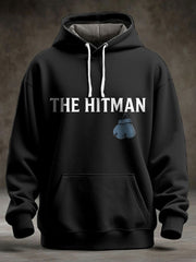Men's Hitman Boxing Lover Printed Hoodie