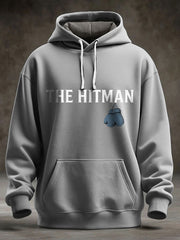 Men's Hitman Boxing Lover Printed Hoodie-2